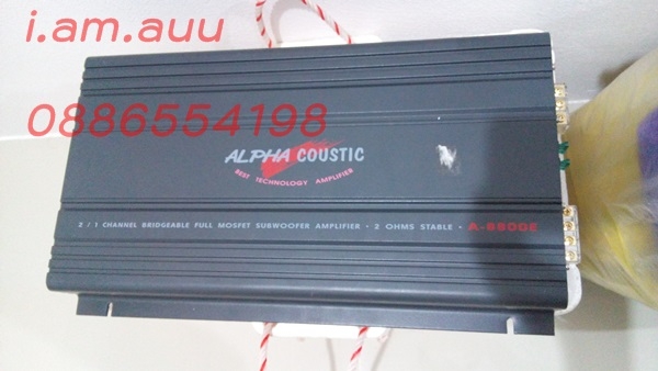 Alpha Coustic A8800E - 2900 บาท