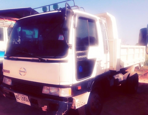 ***ขายแล้วครับขอบคุณ Truck2hand ขาย6ล้อดั้มดิน5คิวHINO สิงไฮเทค 195 ประกอบ ราคาเบาๆ HINO FD3HDA HO7D-195HP เครื่องเดิม เกียร์เดิม เครื่องดี แน่น แรงดี เกียร์ดีไม่หลุด เข้าง่าย ช่วงล่างใหญ่ Fหน้า-หลัง คัสซีสวย เดิม ไม่ปะไม่ดาม ไม่มีบวม กระบะดั้มเหล็ก5ตัน 3