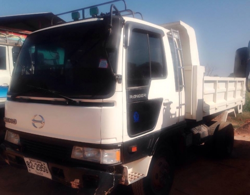 ***ขายแล้วครับขอบคุณ Truck2hand ขาย6ล้อดั้มดิน5คิวHINO สิงไฮเทค 195 ประกอบ ราคาเบาๆ HINO FD3HDA HO7D-195HP เครื่องเดิม เกียร์เดิม เครื่องดี แน่น แรงดี เกียร์ดีไม่หลุด เข้าง่าย ช่วงล่างใหญ่ Fหน้า-หลัง คัสซีสวย เดิม ไม่ปะไม่ดาม ไม่มีบวม กระบะดั้มเหล็ก5ตัน 3