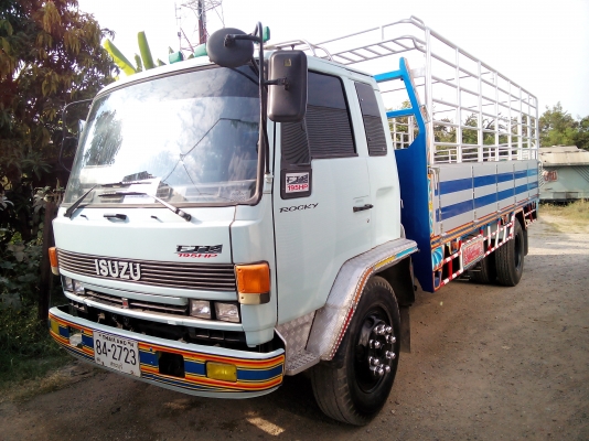 6 ล้อใหญ่  ISUZU  ROCKY  FTR  * ยาว 5.80 ม. *  รถสวยเดิม+สวยจริง+สภาพพร้อมใช้งาน  * รถห้างแท้ *  มีเล่มพร้อมโอน *