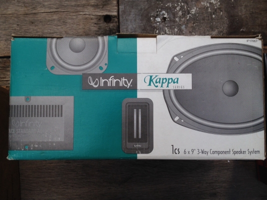 ลำโพง INFINITY ขนาด 6 คูณ 9  ของใหม่ยกกล่อง