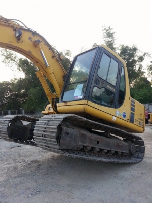 แบคโฮเก่าญี่ปุ่นแท้ KOMATSU PC120-6E แทรค 70 ซม.