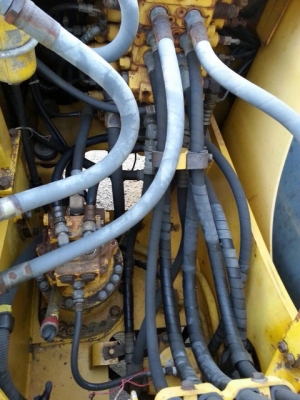 แบคโฮเก่าญี่ปุ่นแท้ KOMATSU PC120-6E แทรค 70 ซม.