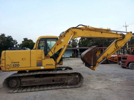 แบคโฮเก่าญี่ปุ่นแท้ KOMATSU PC120-6E แทรค 70 ซม.