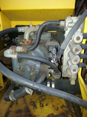 แบคโฮเก่าญี่ปุ่นแท้ KOMATSU PC120-6E แทรค 70 ซม.