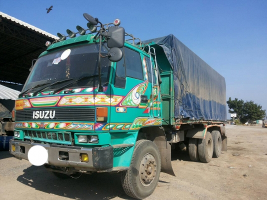 รถบรรทุก ISUZU 10 ล้อใหญ่ 2 เพลา ดั๊มพ์ มีระบบลากลูก ราคา 820,000 บ.