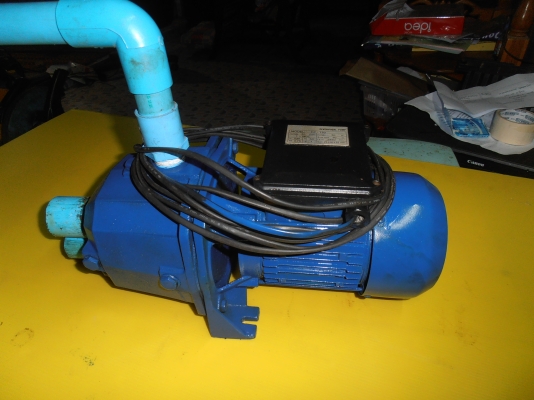 ปั๊มน้ำ 2 ท่อ ระบบเจ็ท ดูดน้ำลึก ส่งน้ำไกล