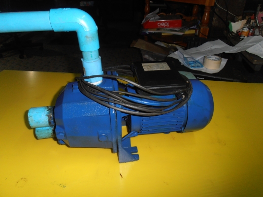 ปั๊มน้ำ 2 ท่อ ระบบเจ็ท ดูดน้ำลึก ส่งน้ำไกล