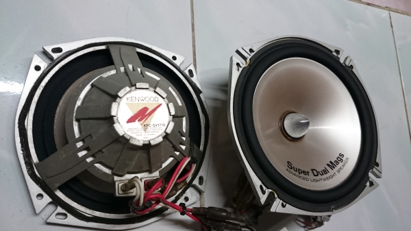 ลำโพงดอก 6 นิ้ว ตูดแม่เหล็กเหลวรุ่นใหม่ KFC-SV170