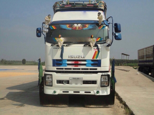 ขายรถพ่วง ISUZU เครื่อง 360 แรง รถปี ก.ย.55 กระบะเหล็กอู่ซีทีทรัค ลูก 3 เพลา ยาว 6.80 เมตร