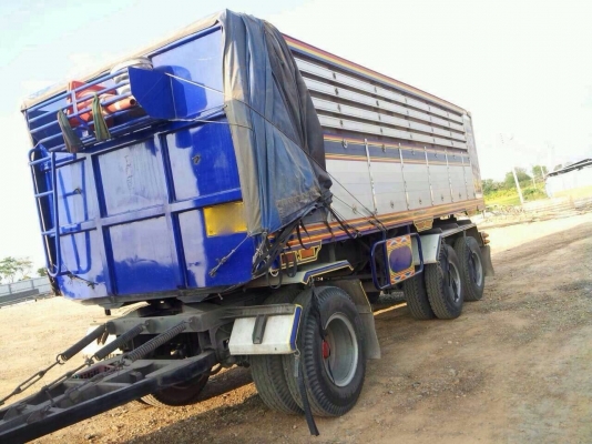 ขายรถพ่วงดัมพ์ HINO โปรเฟีย เครื่อง P11C-320 แรง ปี 52 กระบะดัมพ์ แม่ 12 ล้อ ลูก 3 เพลา ยาว 6.80 เมตร