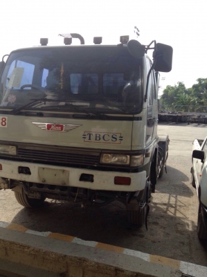 ขายรถสิบล้อหัวลาก HINO 2K เครื่อง K13D-260 แรง 2 เพลา ปี 39 ติดแก๊ส ทะเบียนพร้อม มี 2 คัน
