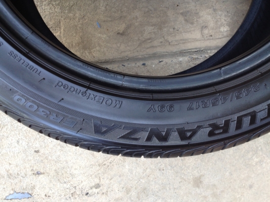 ยางบริดสโตน245 45R17ปี2013Polandสวยๆ ยางบริดสโตน245 45R17ปี2013Polandสวยๆ