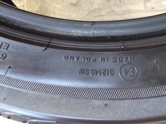 ยางบริดสโตน245 45R17ปี2013Polandสวยๆ ยางบริดสโตน245 45R17ปี2013Polandสวยๆ