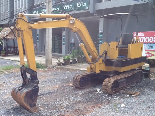 แมคโฮ  มิตซูบิชิ pc   30  เก่านอกนำเข้า เอกสารใบนำเข้า