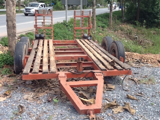 หางลาก แมคโฮ หรือ รถไถฟอร์ก็ได้ พร้อมใช้งานเลย