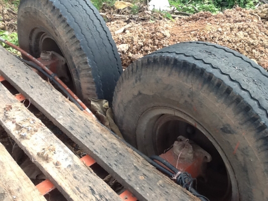 หางลาก แมคโฮ หรือ รถไถฟอร์ก็ได้ พร้อมใช้งานเลย