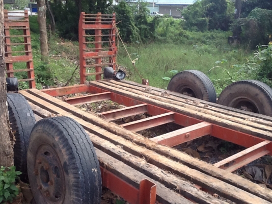 หางลาก แมคโฮ หรือ รถไถฟอร์ก็ได้ พร้อมใช้งานเลย