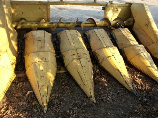 หัวตัดข้าวโพด จอนเดียร์ 5 ร่อง พับได้