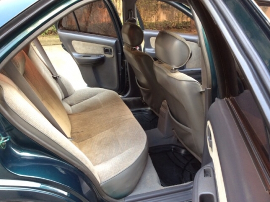 ขายรถนิสสัน ซันนี่ B14 ปี95 เครื่อง 1.5 เกียร์ธรรมดา ติดแก๊ส LPG เพาเวอร์ กระจกไฟฟ้าทั้งคัน ภายในเบาะสวยเดิมสะอาดไม่มีขาด วิทยุCD แอร์เย็น ตัวถังเดิมสีเต็มเงามีริ้วรอยบ้างไม่มีผุ แม็กขอบ15" รถขับดี ประหยัด ภาษีปี58 ประกันประเภท3 กุญแจรีโมท