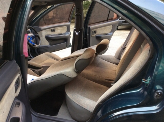 ขายรถนิสสัน ซันนี่ B14 ปี95 เครื่อง 1.5 เกียร์ธรรมดา ติดแก๊ส LPG เพาเวอร์ กระจกไฟฟ้าทั้งคัน ภายในเบาะสวยเดิมสะอาดไม่มีขาด วิทยุCD แอร์เย็น ตัวถังเดิมสีเต็มเงามีริ้วรอยบ้างไม่มีผุ แม็กขอบ15" รถขับดี ประหยัด ภาษีปี58 ประกันประเภท3 กุญแจรีโมท