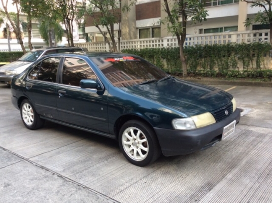 ขายรถนิสสัน ซันนี่ B14 ปี95 เครื่อง 1.5 เกียร์ธรรมดา ติดแก๊ส LPG เพาเวอร์ กระจกไฟฟ้าทั้งคัน ภายในเบาะสวยเดิมสะอาดไม่มีขาด วิทยุCD แอร์เย็น ตัวถังเดิมสีเต็มเงามีริ้วรอยบ้างไม่มีผุ แม็กขอบ15" รถขับดี ประหยัด ภาษีปี58 ประกันประเภท3 กุญแจรีโมท