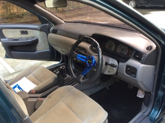 ขายรถนิสสัน ซันนี่ B14 ปี95 เครื่อง 1.5 เกียร์ธรรมดา ติดแก๊ส LPG เพาเวอร์ กระจกไฟฟ้าทั้งคัน ภายในเบาะสวยเดิมสะอาดไม่มีขาด วิทยุCD แอร์เย็น ตัวถังเดิมสีเต็มเงามีริ้วรอยบ้างไม่มีผุ แม็กขอบ15" รถขับดี ประหยัด ภาษีปี58 ประกันประเภท3 กุญแจรีโมท