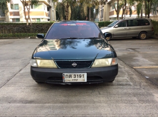 ขายรถนิสสัน ซันนี่ B14 ปี95 เครื่อง 1.5 เกียร์ธรรมดา ติดแก๊ส LPG เพาเวอร์ กระจกไฟฟ้าทั้งคัน ภายในเบาะสวยเดิมสะอาดไม่มีขาด วิทยุCD แอร์เย็น ตัวถังเดิมสีเต็มเงามีริ้วรอยบ้างไม่มีผุ แม็กขอบ15" รถขับดี ประหยัด ภาษีปี58 ประกันประเภท3 กุญแจรีโมท