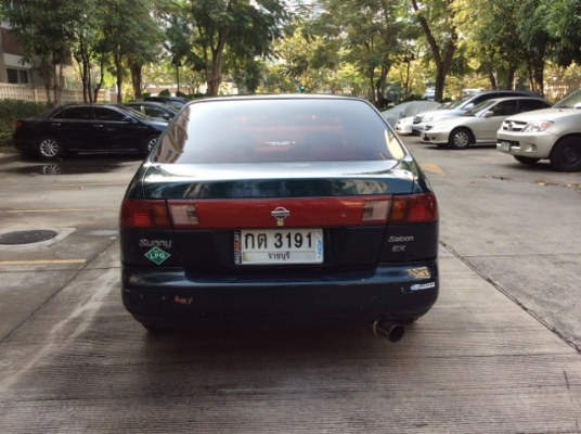 ขายรถนิสสัน ซันนี่ B14 ปี95 เครื่อง 1.5 เกียร์ธรรมดา ติดแก๊ส LPG เพาเวอร์ กระจกไฟฟ้าทั้งคัน ภายในเบาะสวยเดิมสะอาดไม่มีขาด วิทยุCD แอร์เย็น ตัวถังเดิมสีเต็มเงามีริ้วรอยบ้างไม่มีผุ แม็กขอบ15" รถขับดี ประหยัด ภาษีปี58 ประกันประเภท3 กุญแจรีโมท