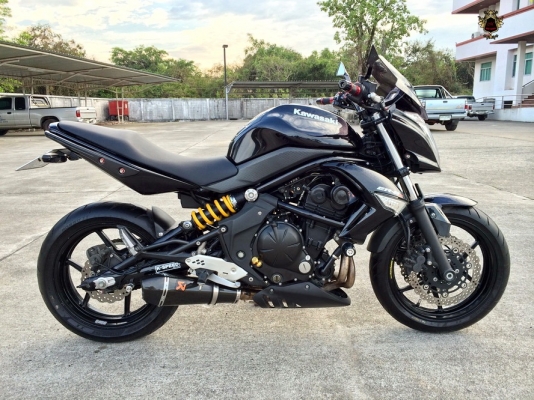 KAWASAKI ER6N 650cc ABS รุ่นปี2011 พร้อมของแต่ง ทะเบียนพร้อมโอน 149,500