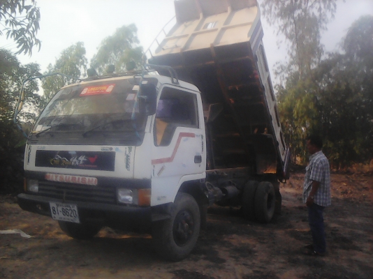 หกล้อดั้ม มิตรซู แคนเตอร์ 115แรง สภาพพร้อมใช้งาน ทะเบียนพร้อมใช้