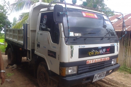 หกล้อดั้ม มิตรซู แคนเตอร์ 115แรง สภาพพร้อมใช้งาน ทะเบียนพร้อมใช้