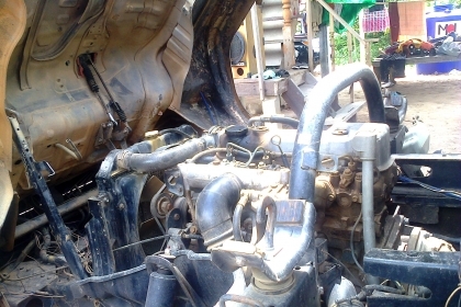 หกล้อดั้ม มิตรซู แคนเตอร์ 115แรง สภาพพร้อมใช้งาน ทะเบียนพร้อมใช้