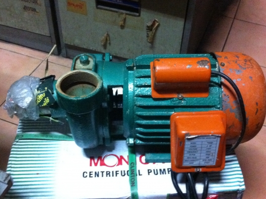 ปั็มน้ำหอยโข้งใบพัดแรงเหวี่ยง  ขนาด 2 นิ้ว 2แรงม้า ใช้งานมาน้อยพร้อม