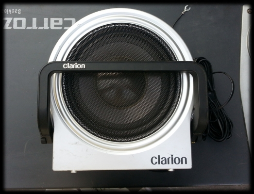 Sub Box Clarion SRV212 แอมป์ในตัว 2Hญี่ปุ่น