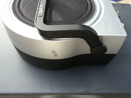 Sub Box Clarion SRV212 แอมป์ในตัว 2Hญี่ปุ่น