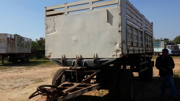 ขายด่วนลูกพ่วงสองเพลาดั้มปี46สภาพพร้อมใช้งานครัสชีสวยยางเต็ม ขายด่วนลูกพ่วงสองเพลาดั้มปี46สภาพพร้อมใช้งานครัสชีสวยยางเต็ม