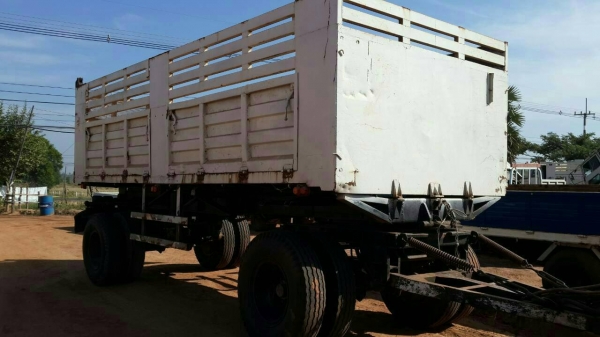 ขายด่วนลูกพ่วงสองเพลาดั้มปี46สภาพพร้อมใช้งานครัสชีสวยยางเต็ม ขายด่วนลูกพ่วงสองเพลาดั้มปี46สภาพพร้อมใช้งานครัสชีสวยยางเต็ม