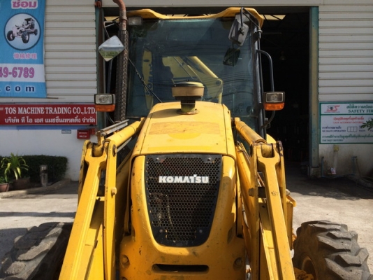 ราคาพิเศษ Komatsu WB93R-5 ปี 2007 นำเข้ามาจากอิตาลี ไม่แพงครับ