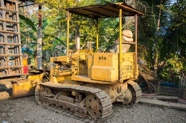 รถแทรกเตอร์ komatsu D2 รุ่น 5