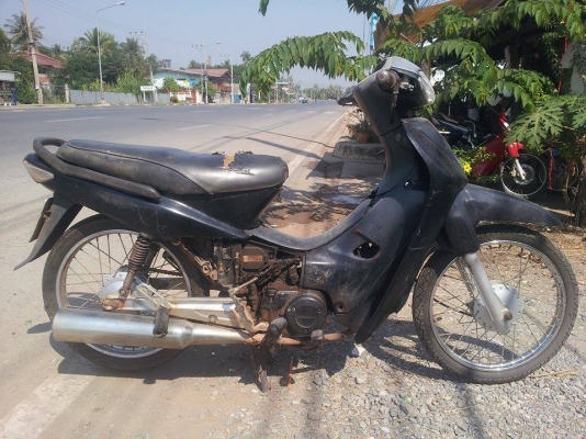 ขายเวฟ 100 ทะเบียนพร้อมโอน ภาษีขาดเกิน3 ปี ราคา5200