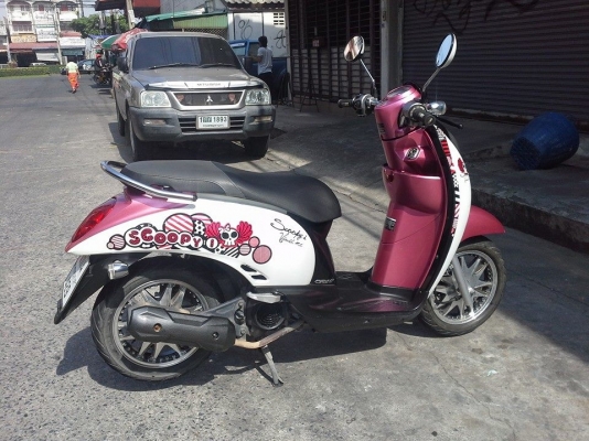 Scoopy i ปี 2011 สวย ล้อแม็ค เครื่องเดิมๆ ภาษี พรบ.ยังไม่หมด เอกสารจำนำครบ