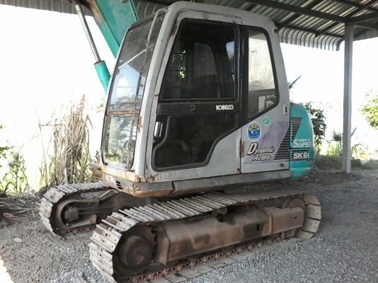 SK60-5 Super รถใช้งานได้ปกติ เอวแน่นช่วงล่างเต็มเครื่องเดิมปั๊มแรงมีลายหัวเจาะ ราคา 490000