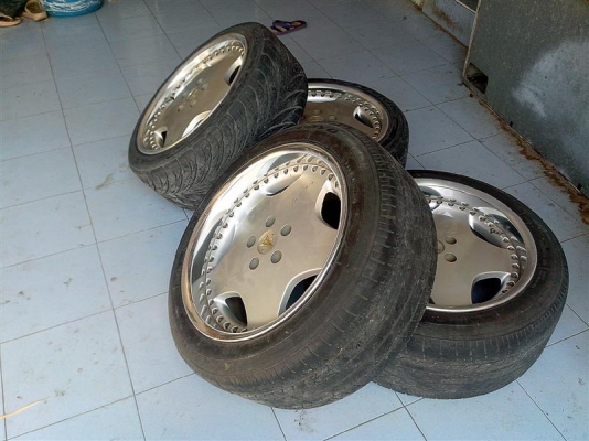 ขายล้อ w-work RYVER ขอบ18 made in japan แท้ 3ชิ้น