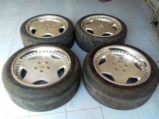 ขายล้อ w-work RYVER ขอบ18 made in japan แท้ 3ชิ้น