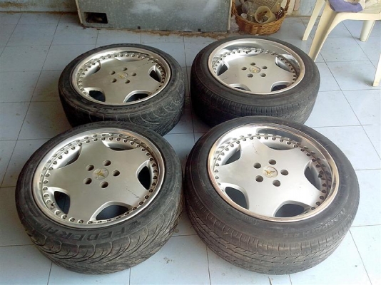 ขายล้อ w-work RYVER ขอบ18 made in japan แท้ 3ชิ้น