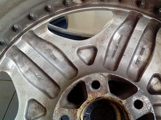 ขายล้อ w-work RYVER ขอบ18 made in japan แท้ 3ชิ้น