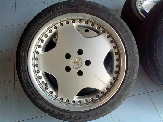 ขายล้อ w-work RYVER ขอบ18 made in japan แท้ 3ชิ้น