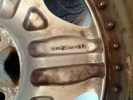 ขายล้อ w-work RYVER ขอบ18 made in japan แท้ 3ชิ้น