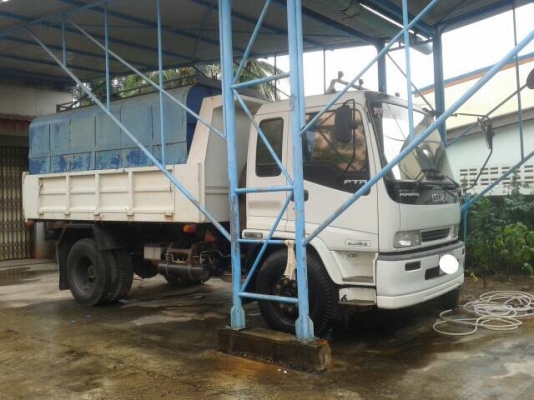 6ล้อดั้ม 200 แรง ISUZU แม็คโหลด ปี*2550 รถใช้น้อย บรรทุกถังน้ำยาง..